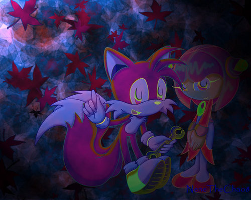  Tails and Cosmo colored 2