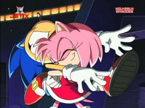  Amy choking Sonic