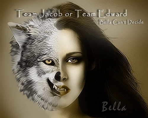 Bella wolf/vampire