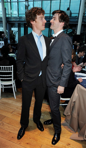 Benedict Cumberbatch and David Tennant