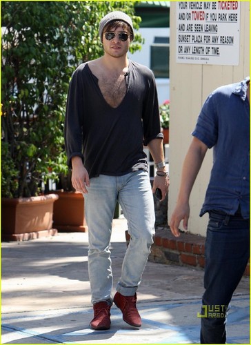  Ed Westwick: Chest Hair Proud
