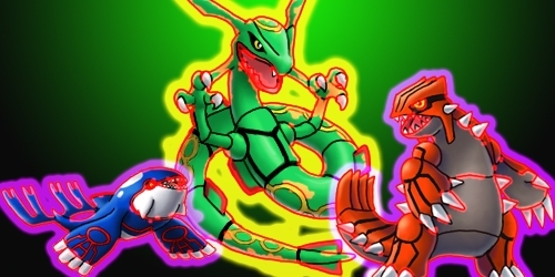  Groudon, Kyogre and Rayquaza