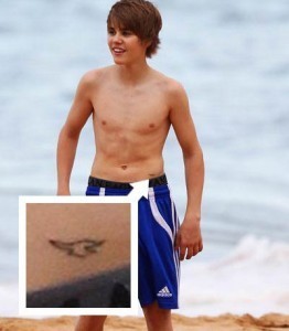  Justins tattoo <3