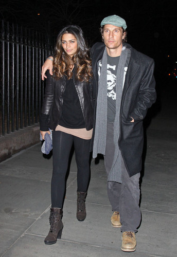 Matthew McConaughey and Camila Alves in NYC (March 3)