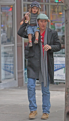 Matthew McConaughey out in NYC (March 3)