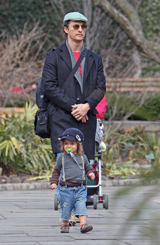 Matthew McConaughey out in NYC (March 3)