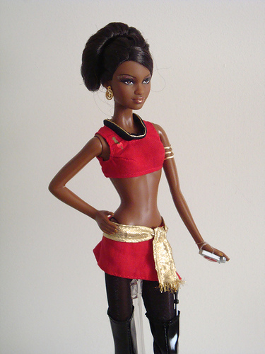  Mirror Uhura búp bê barbie