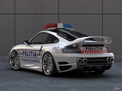 PORSCHE 911 TUNING - POLICE CAR