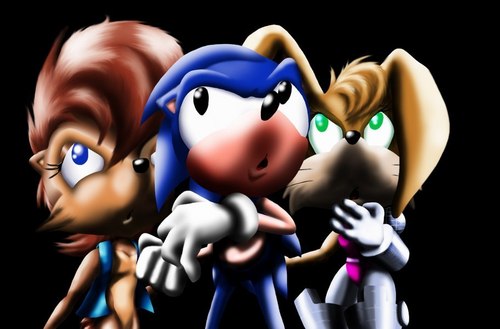  Sally, Sonic and Bunnie