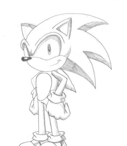  Sonic Hedgehog - Sonic X form