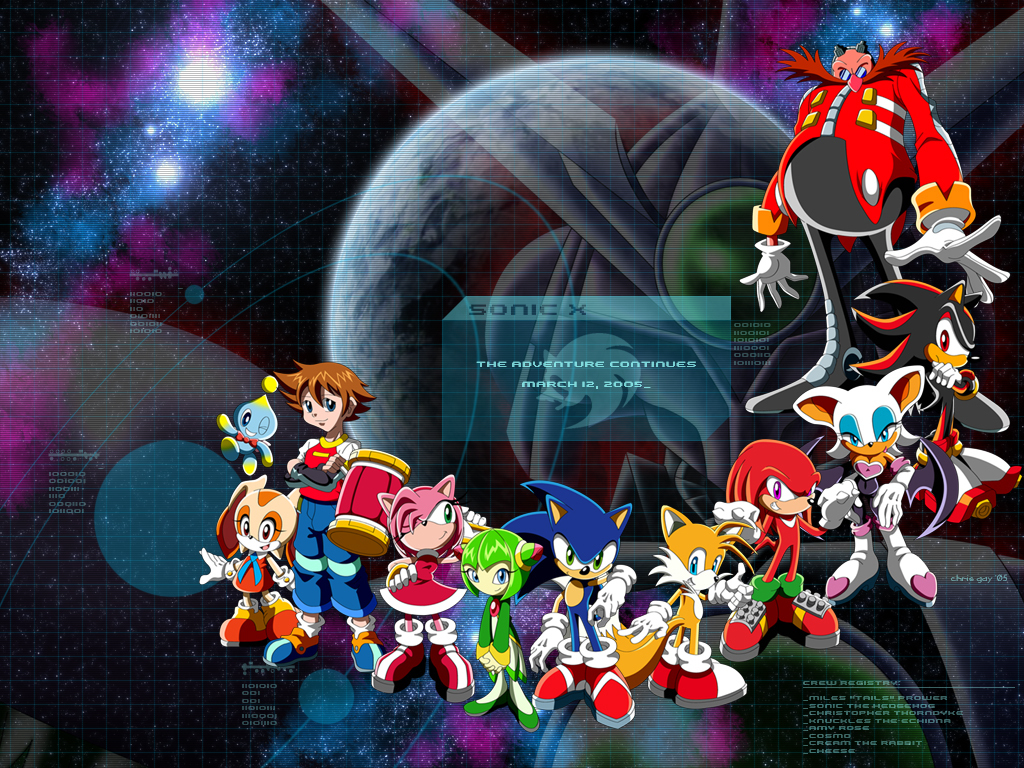 Sonic X - New Season Wallpaper