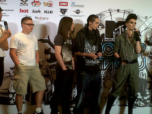  Tokio Hotel - Press Conference - MTV World Stage Malaysia 2010