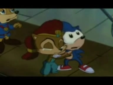 Young Sonic and Sally
