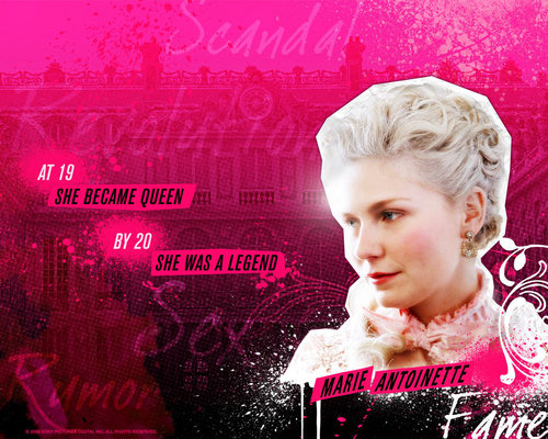  गुलाबी Marie Antoinette movie वॉलपेपर