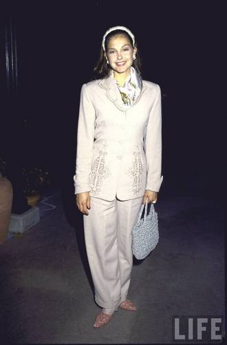  Actress Ashley Judd in a Suit in 1992