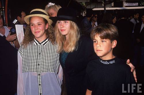  Actress Christina Applegate with Her Brother and Sister in 1991