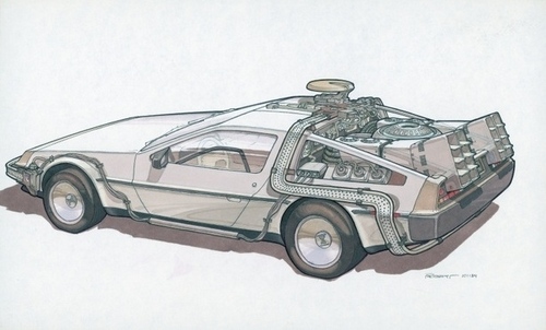  Back to the Future 2 Concept Art