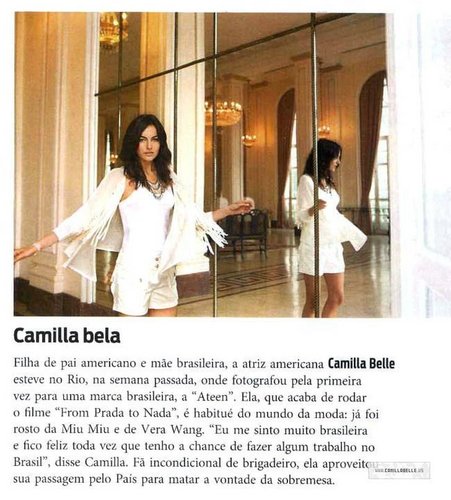  Camilla Belle: Ela Magazine//2010