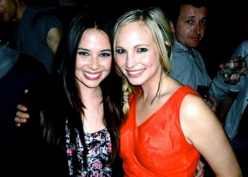  Candice Accola & Malese Jow