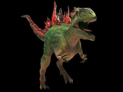  Godzilla realistic 2 karatasi la kupamba ukuta
