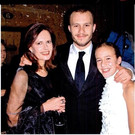  Heath with his mom and his sister Ashleigh