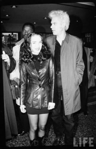  Jim Jarmusch and Winona Ryder in April 1993
