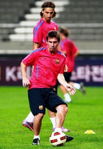  Messi - FC Barcelona Training