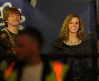  Romione（ロン＆ハーマイオニー） - Harry Potter & The Deathly Hallows: Part I - Behind The Scenes & On The Set
