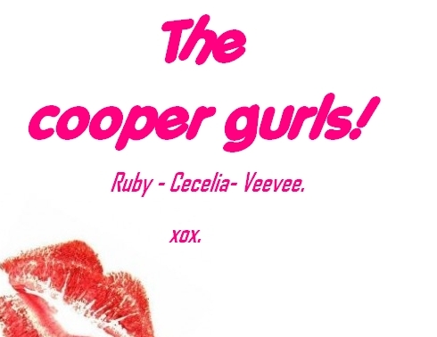  The cooper girls logo. (The girls we tình yêu to hate...)