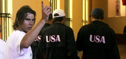  rafa hates USA !!!!