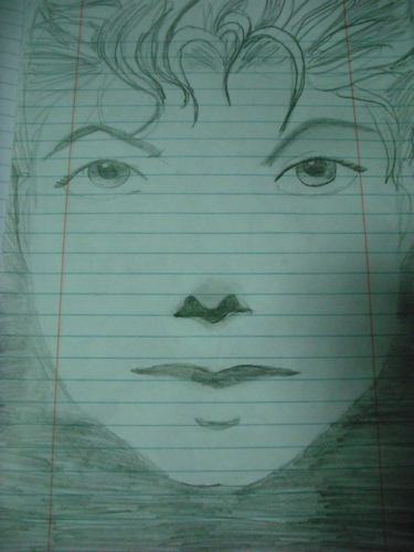  My sister's drawing of MJ