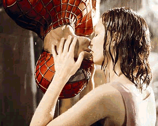  Classic Spiderman kiss