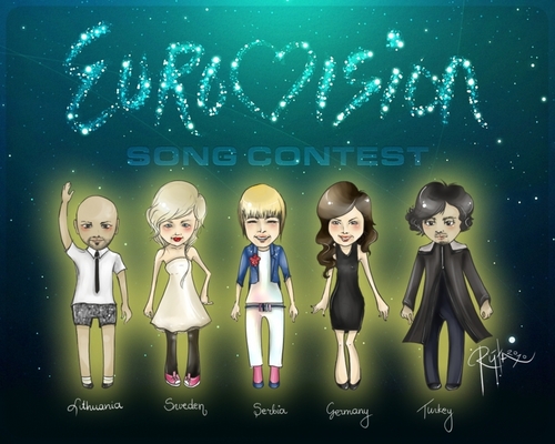  Eurovision doodles