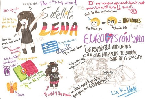  Eurovision doodles