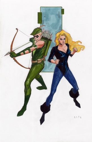  Green 《绿箭侠》 and Black Canary