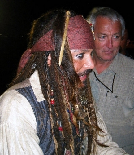  Johnny depp- pirates of the caribbean 4