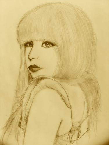  Lady Gaga Sketch =)