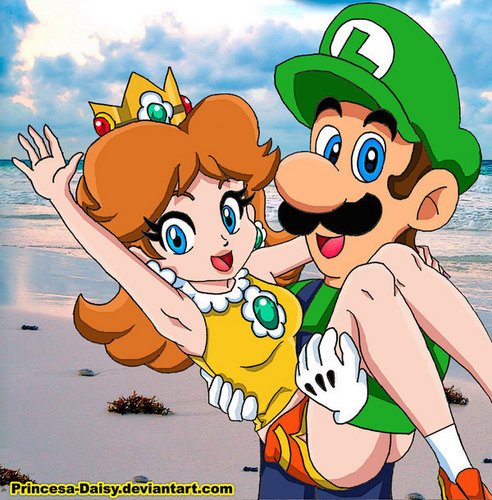  Luigi and デイジー