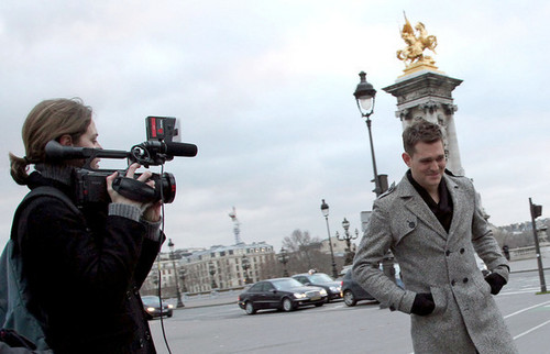  Michael Buble in Paris promoting Crazy प्यार (Dec. 14)