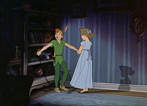  Peter Pan and Wendy Darling