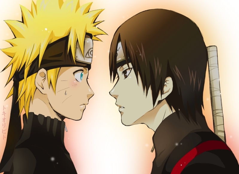 Sai and Naruto.