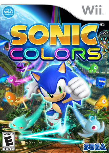  Sonic Colors（色） Wii and DS Box Art