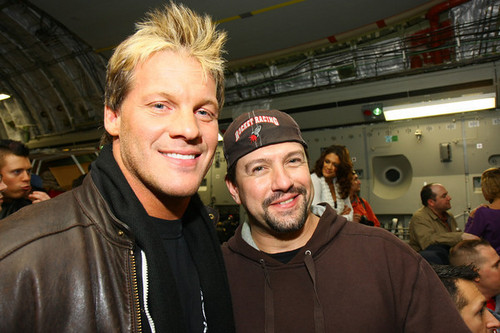  chris jericho with a ファン