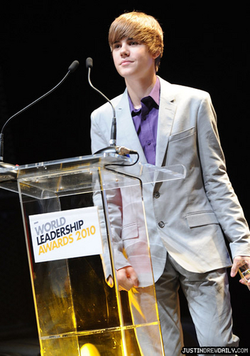  justin bieber First Annual World Leadership Awards (August 6th)