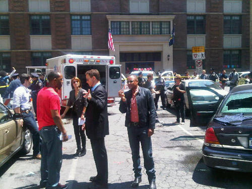  CSI: NY - Season 7 - BTS تصویر - 12th August 2010