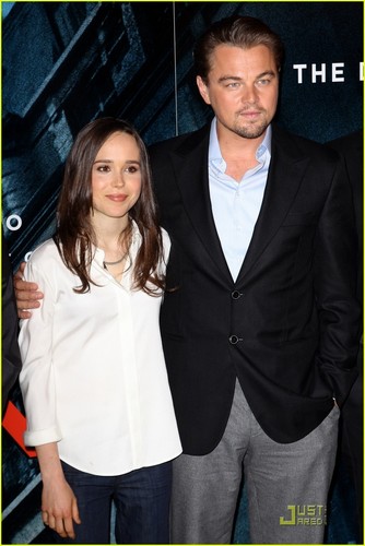  Ellen Page & Leonardo DiCaprio || INCEPTION Photocall in Londres