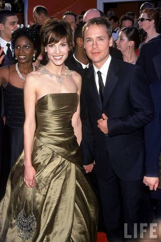  Hilary Swank and Chad Lowe at the Academy Awards in March 2000 (1)