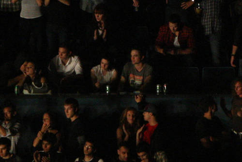  Kellan, Nikki, and Cast at 'Kings of Leon' concerto