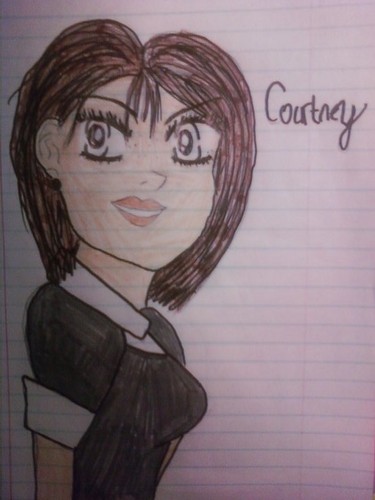  My animé Courtney