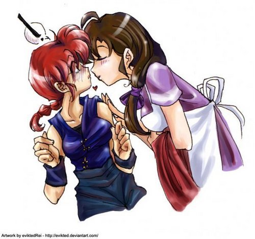 Ranma and ... Kasumi? 0_o